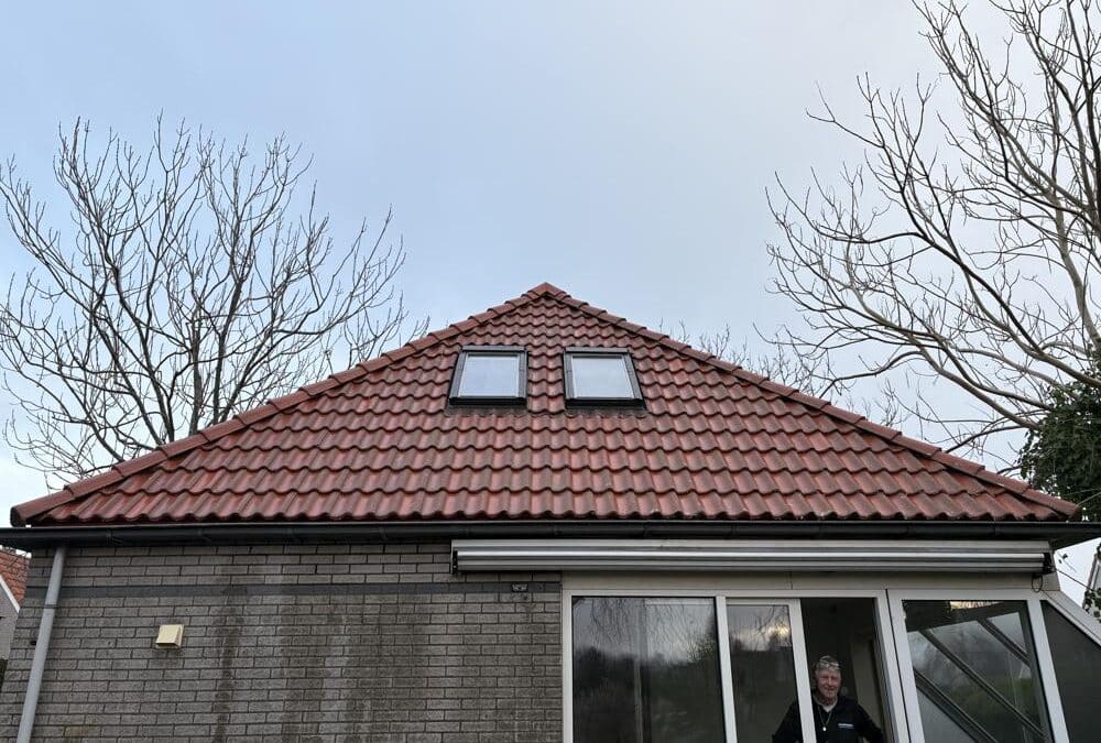 Dakreiniging bungalow Medemblik