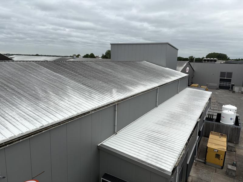 Gevelreiniging en buitenreiniging industriële bakkerij Braas (1)